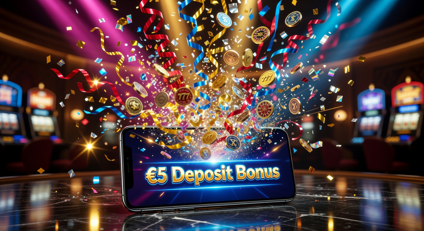 Bonus e promozioni attive con versamento di 5€ - casino con deposito minimo 5 euro senza documento